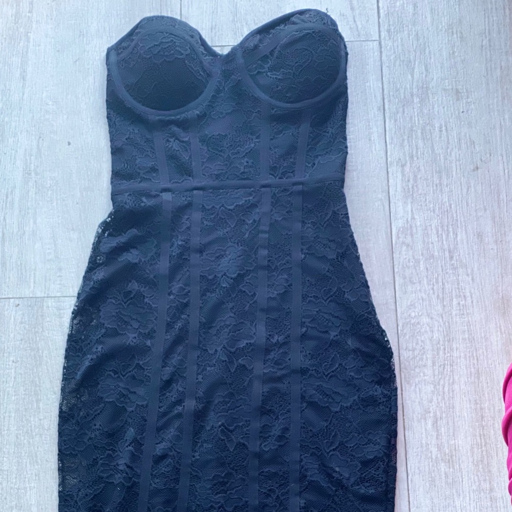 BEBE CORSET DRESS